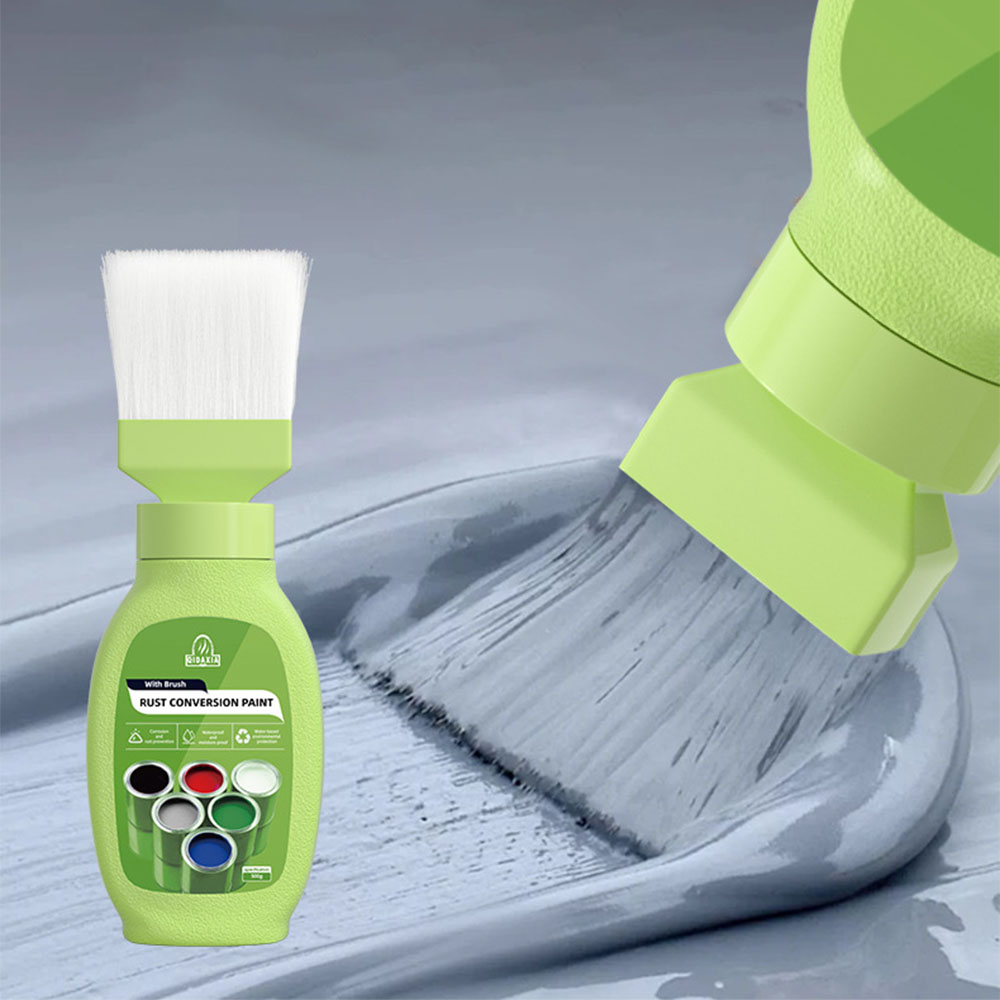 하비앤하트 붓 타입 녹전환 녹제거 페인트 녹방지 방청 금속 철재 초강력 녹제거제, 1개, 500g, 그레이 11,900원