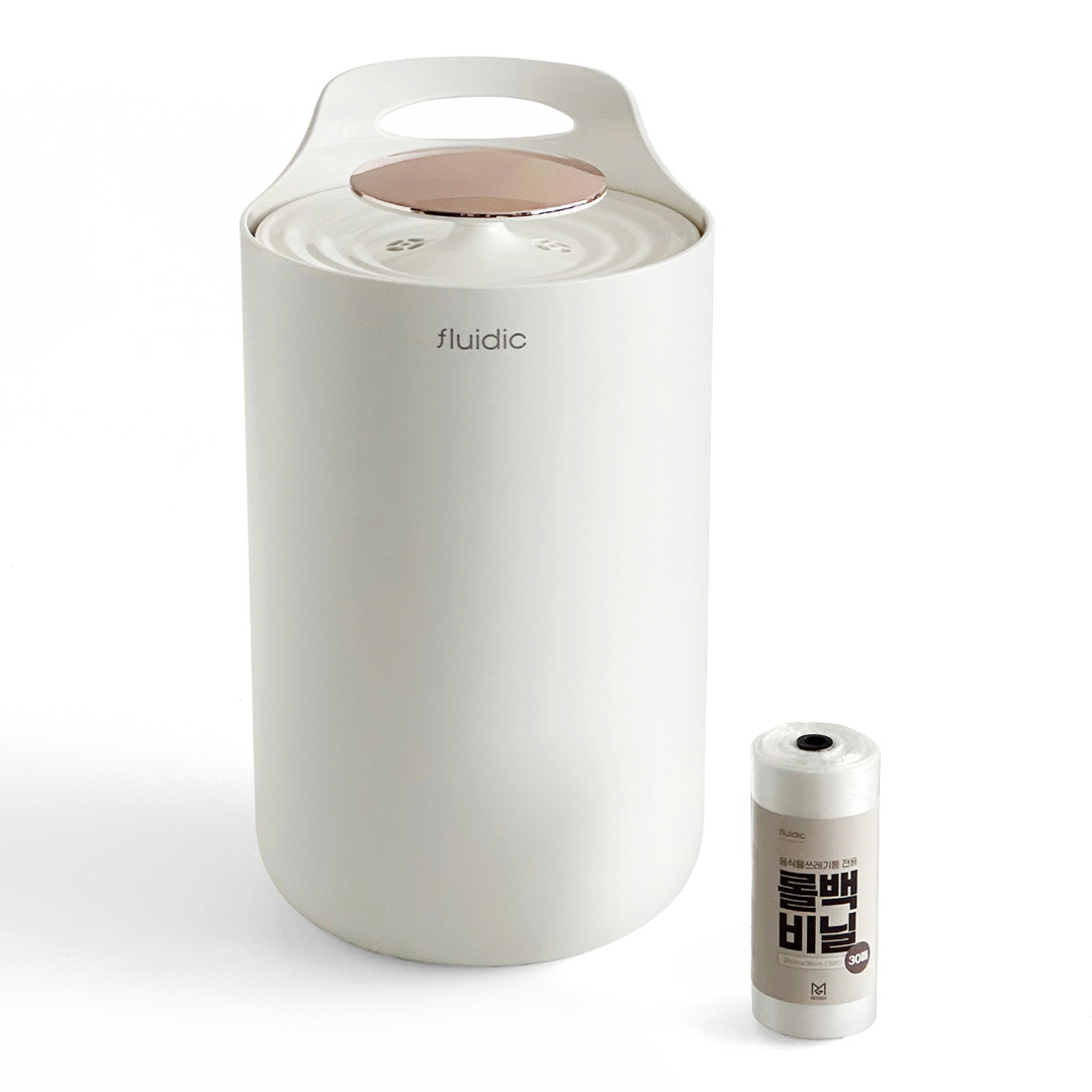 플루딕 엠지엠씨 진공 음식물쓰레기통 3L + 롤백비닐 30p 25,810원