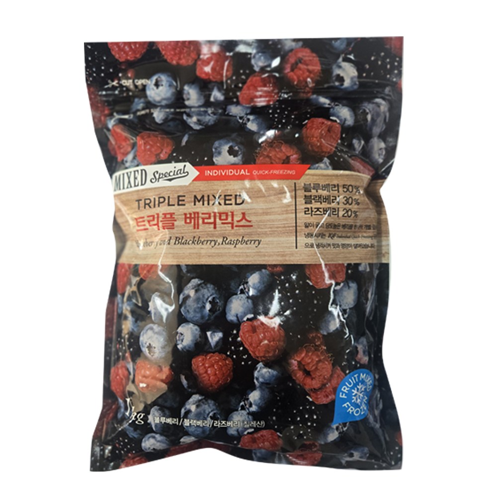[소담푸드] 맥그로우앤마리 냉동 트리플베리 / 칠레산 라즈베리 블랙베리 블루베리 믹스베리 42,970원