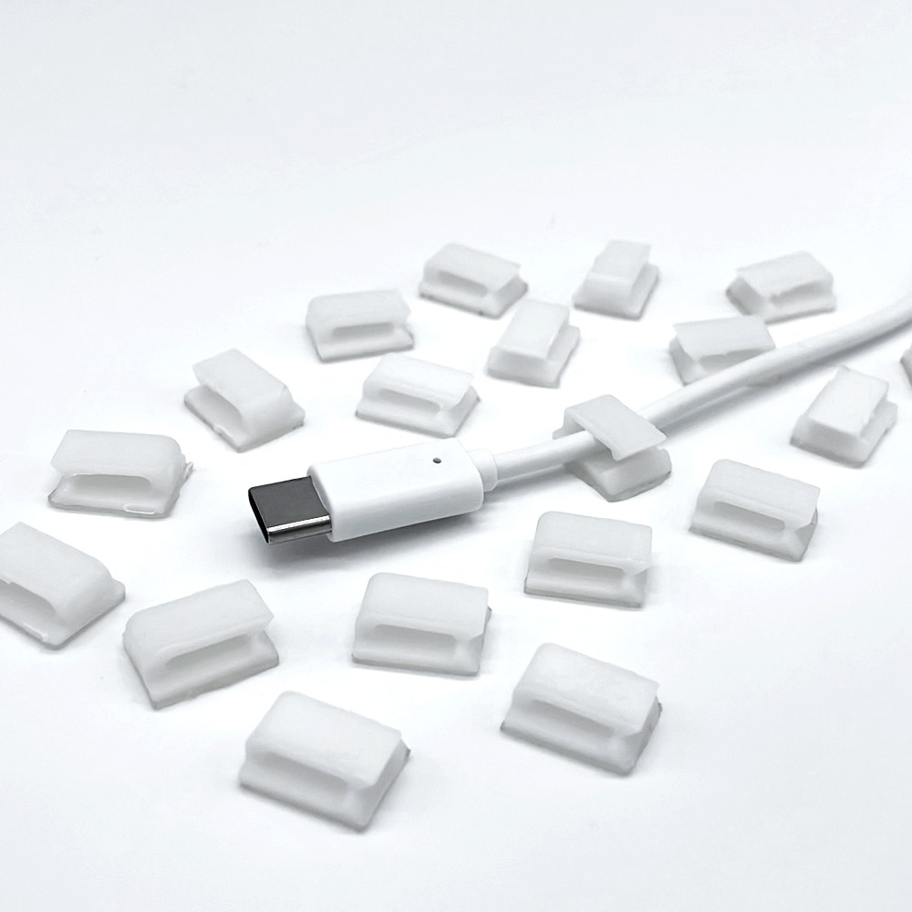 아이앤트 차량용 얇은 선 정리 클립, 30개, 화이트 11,900원