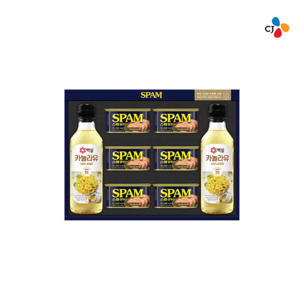 CJ 스팸 복합1호 명절선물세트 통조림 햄 카놀라유 32,500원
