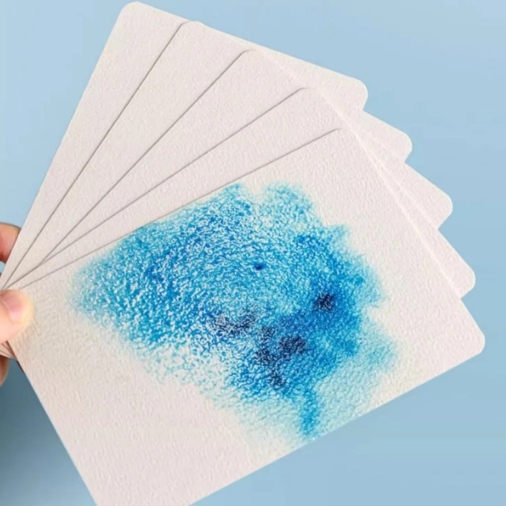 미니 수채화 종이 드로잉 종이카드 도화지 50P 15cm직사각 15,160원