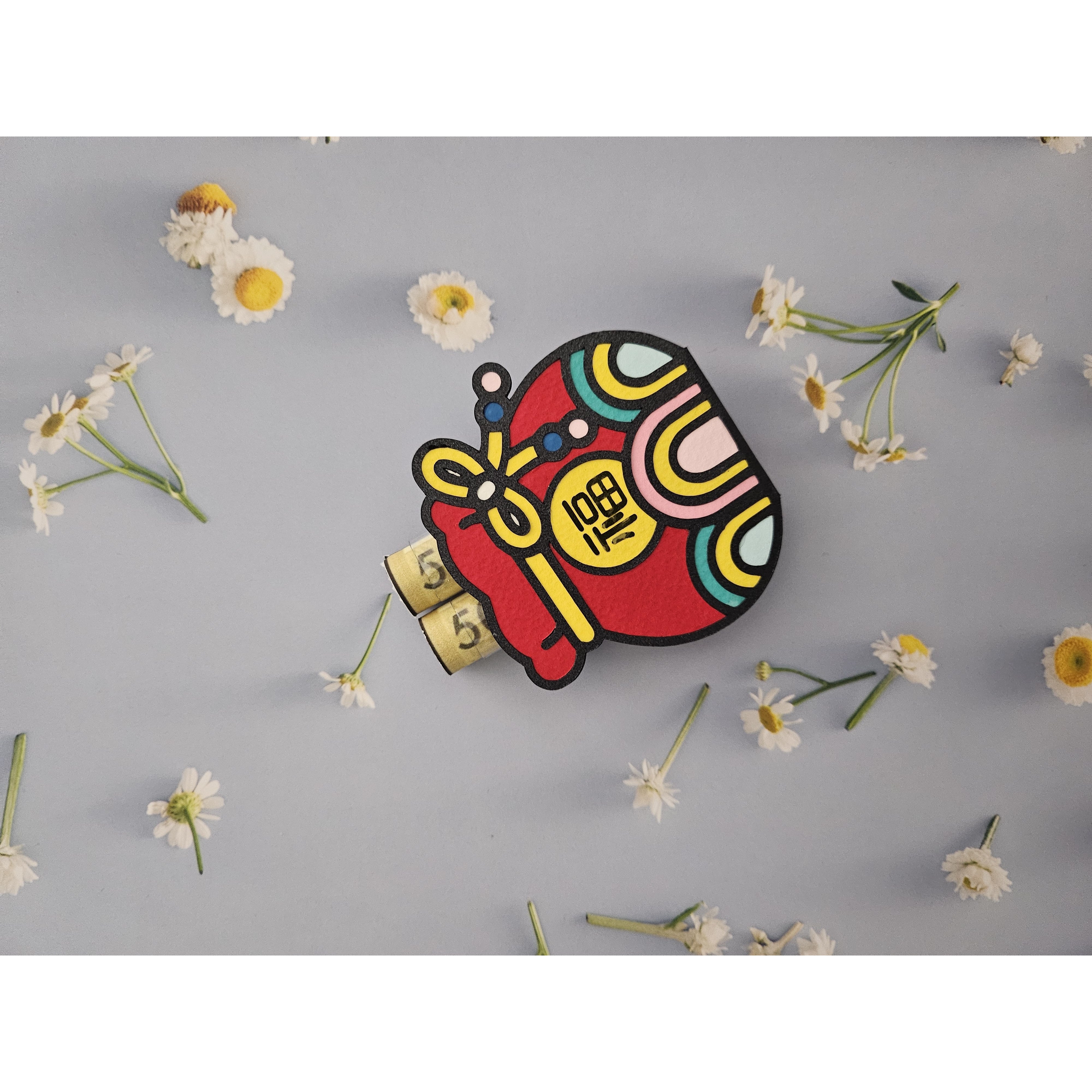 설날 복주머니 돈말이 용돈토퍼 6,430원