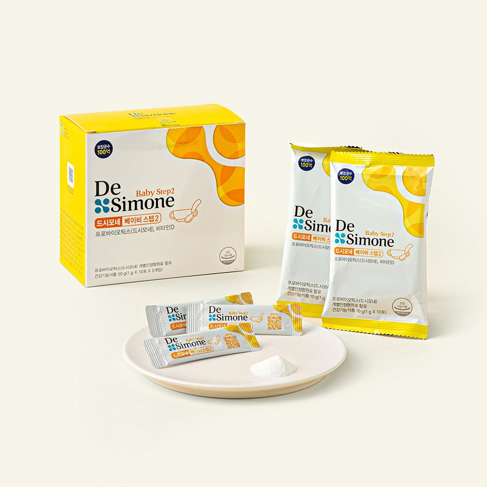 [로켓프레시] 드시모네 프로바이오틱스 베이비 스텝2 100억 생유산균 50개입 51,000원