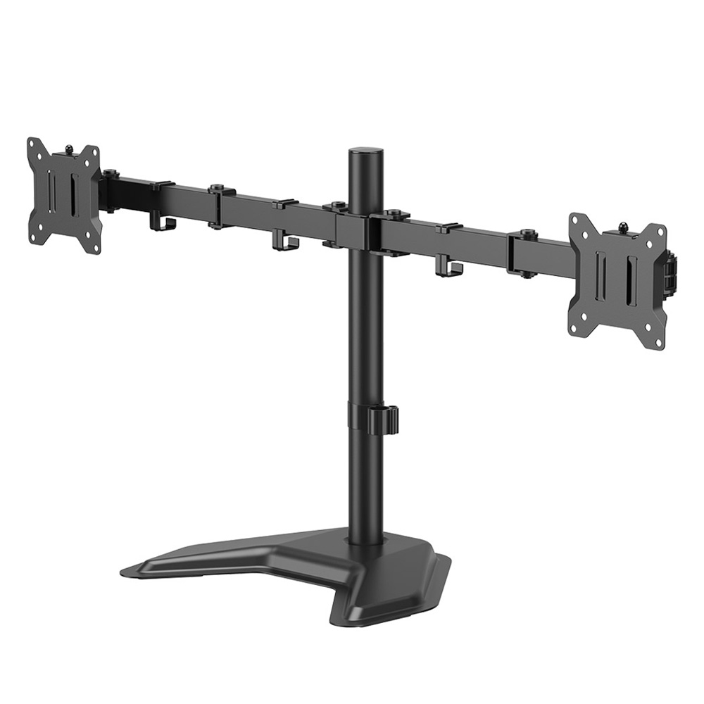 픽셀아트 스탠디아 HXF 좌우형 듀얼 모니터 스탠드, 블랙, 1개 29,000원