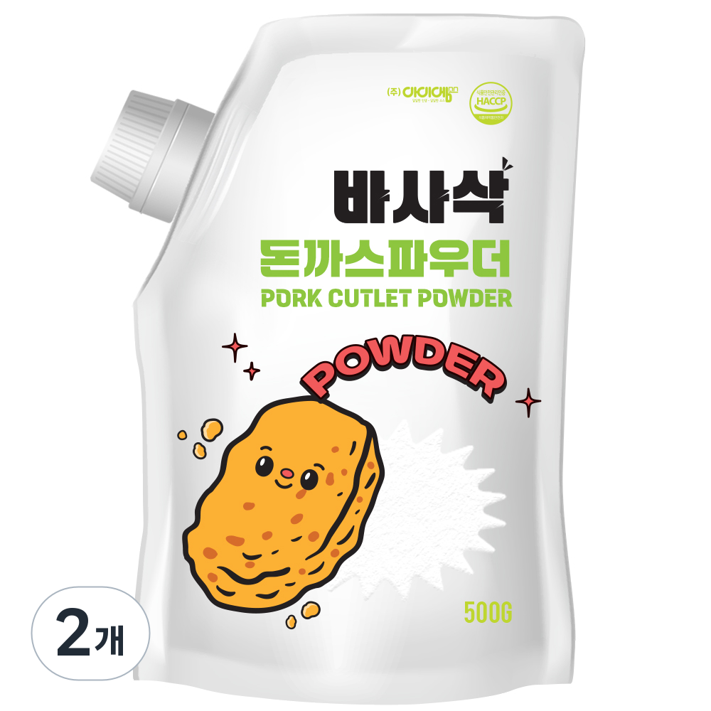 아이엠소스 바사삭 돈까스 파우더 베타믹스, 2개, 500g 19,500원