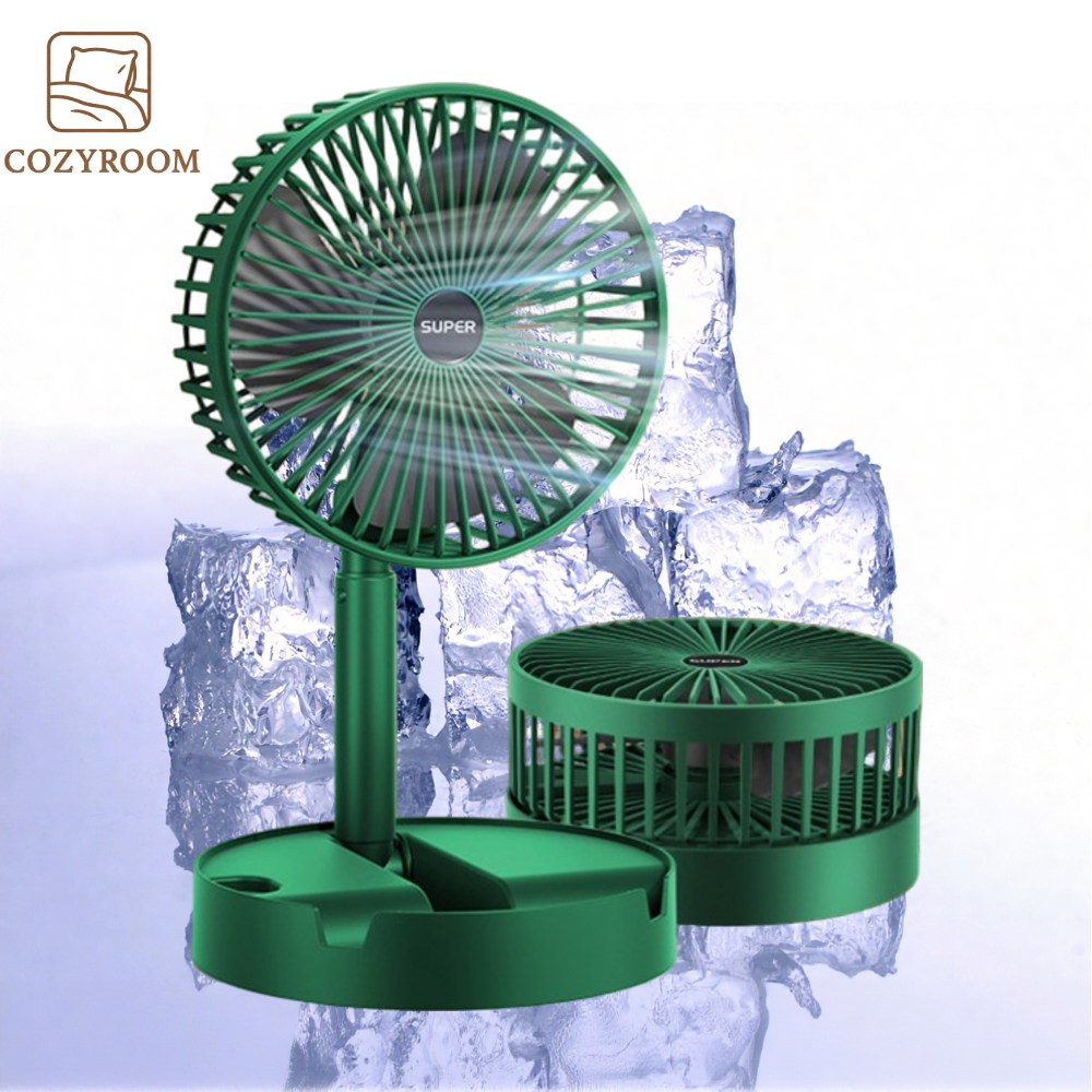 코지룸 3단 접이식 탁상용 소형 선풍기  USB 무선 캠핑 핸드폰 거치 15,900원