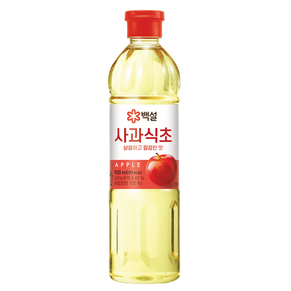 백설 사과식초, 900ml, 1개 6,190원