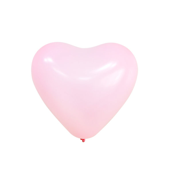 조이텍스 하트풍선 15cm 일반 핑크 200입 / 전문가용 고무풍선 파티풍선 생일파티 이벤트풍선, 1개 17,000원