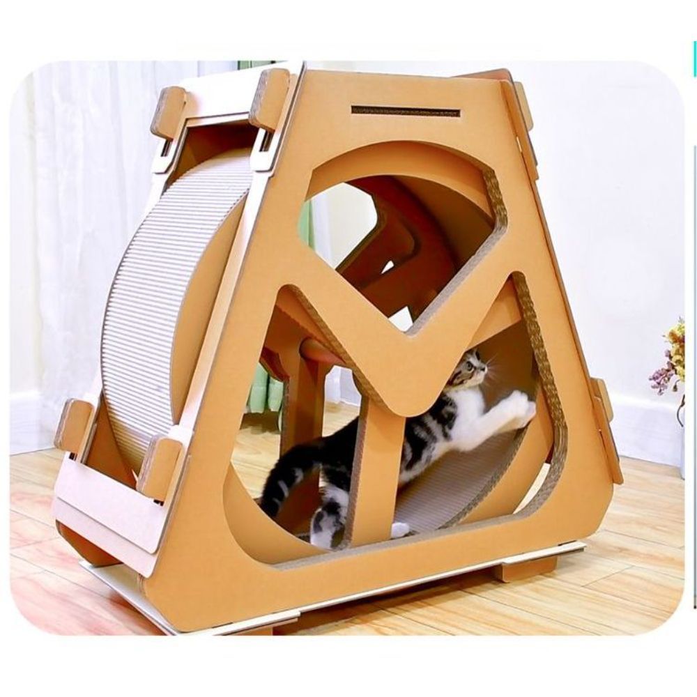 고양이캣휠 애완묘 런닝머신 캣휠 쳇바퀴 캣폴 롤러 장난감 운동기구 43,300원