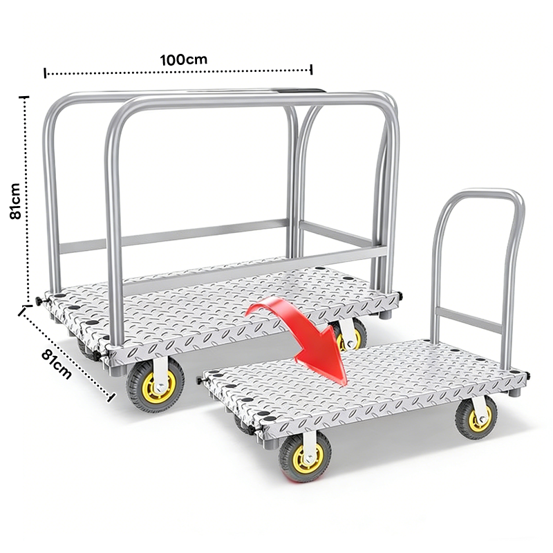 접이식 핸드카트 화물 운반카트 바스켓 카트 롤테이너 대형 소형 라이트 양문형 사문형 롤카트, 1개 198,000원