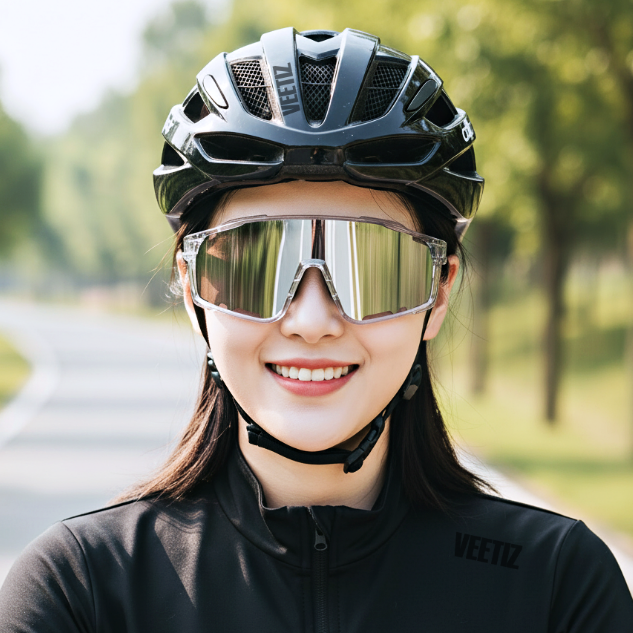 VEETIZ 스포츠 변색 선글라스 고글 자외선차단 자전거 남성 여성 골프 낚시 야구 11,480원