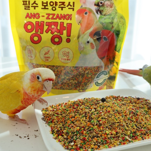앵무새 모이 앵짱 500g 새용품 영양 새먹이 15,000원