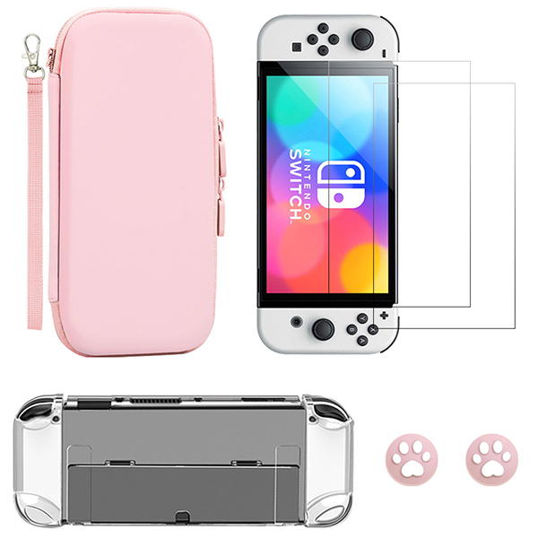 스페이스쉴드 닌텐도 스위치 OLED 호환 에센셜 에디션 5종 세트 핑크 18,900원