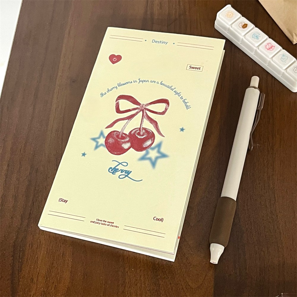 토마토 필사노트 감사 쓰기 Y2K 노트 예쁜 다꾸 메모지 6,900원
