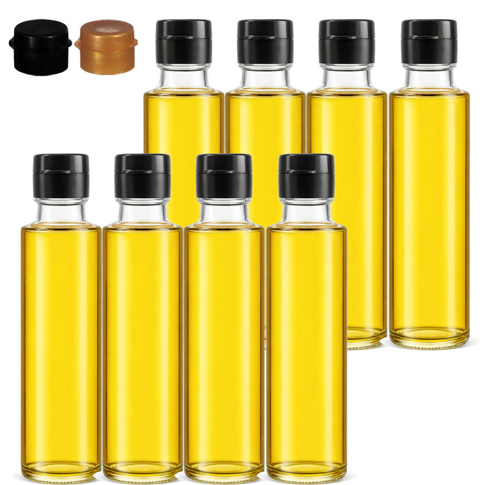 담은 오일러스원형기름병100 유리병 (마개 색상 소캡 검정색), 8개, 100ml 7,600원