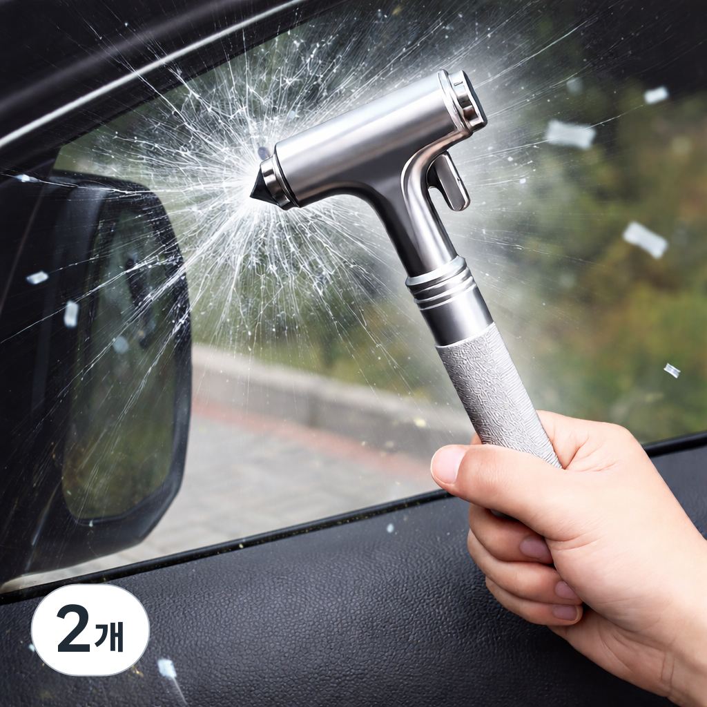 그로우핸즈 차량용 비상 탈출 망치 벨트 절단 19,800원