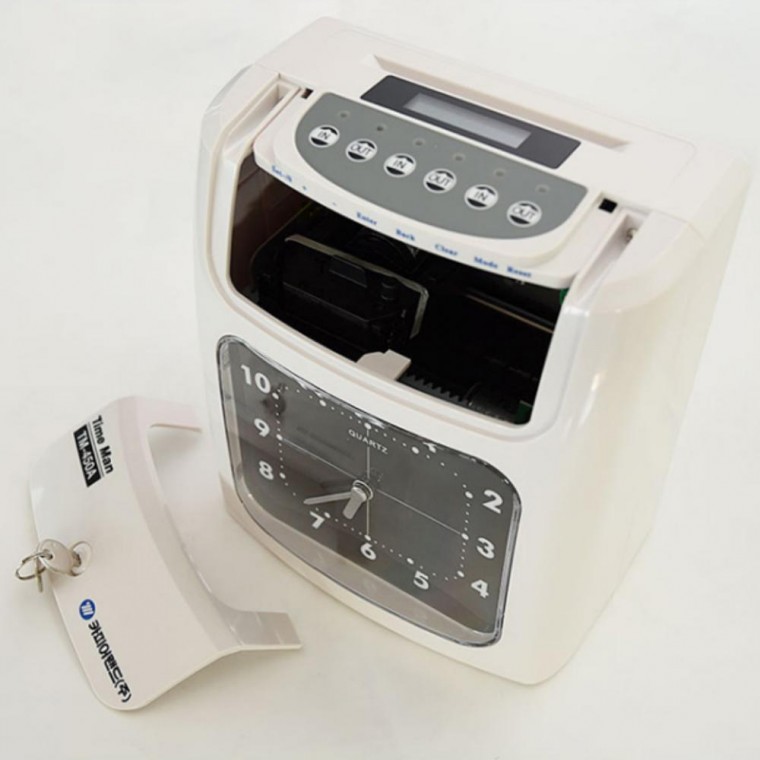 아날로그 아날로그식 출퇴근 기록카드 근태관리 TM 450A 기록기 타임맨 279,580원