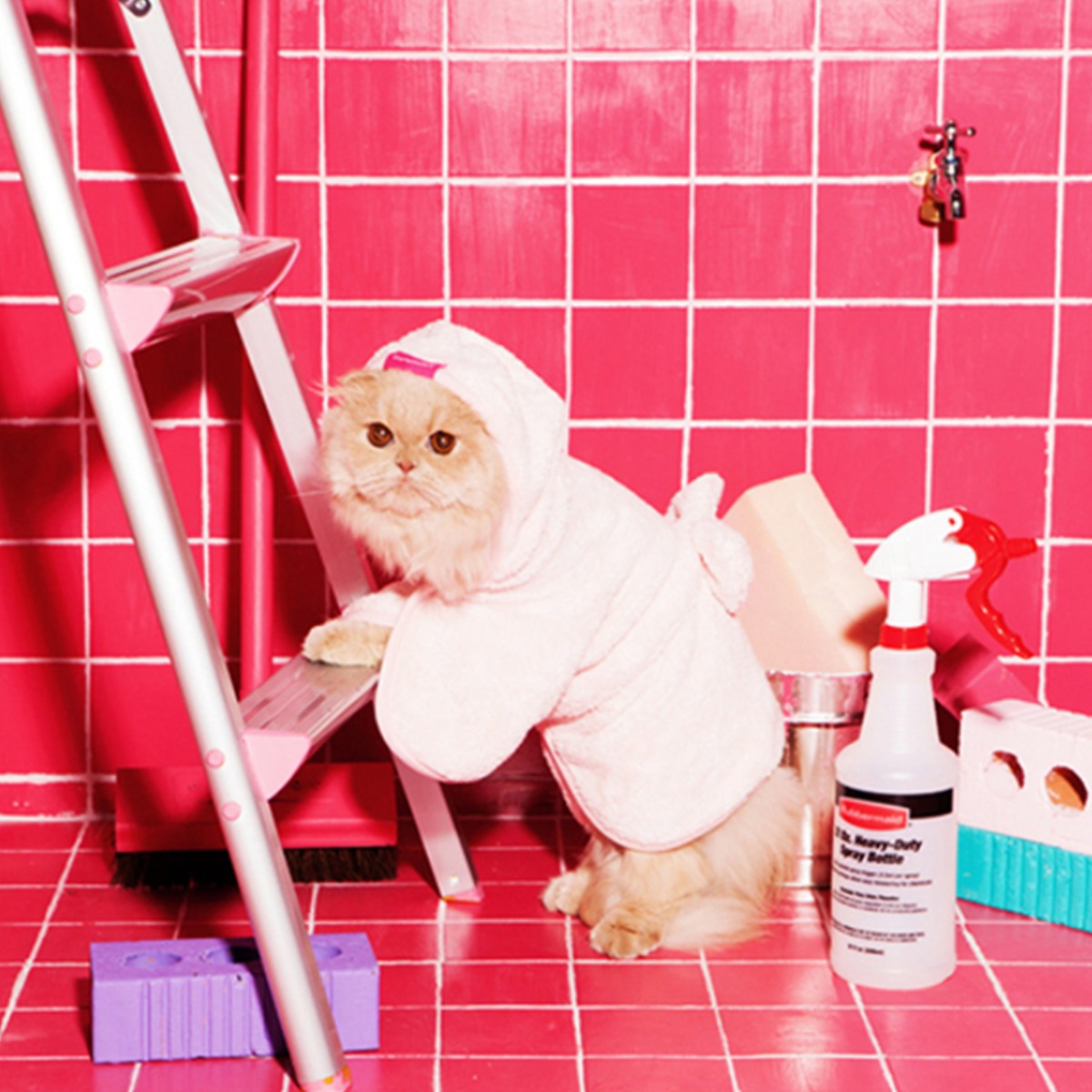 캣츠모리 반려동물 전용 물먹는 목욕가운 25,000원