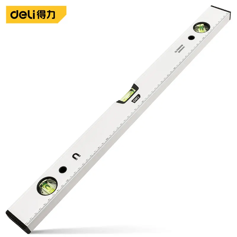 델리 내구성 스피릿 레벨 600mm 레벨 고정밀 다기능 수평 버블 튜브 목공 측정 도구 19,500원