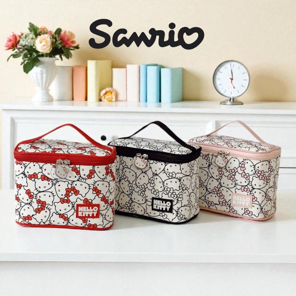 산리오 헬로키티 키티 화장품 파우치 여행용 메이크업 대용량 수납 가방 (처리네) 18,900원