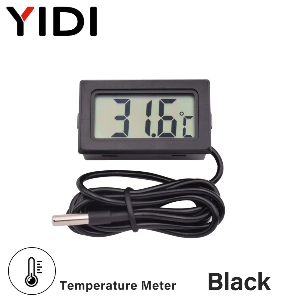 게이지 디지털 습도계 LCD 프로브 인큐베이터 습도 계량기 미니 테스터 센서 테스터 검출기 온도 온도계 수족관 9,300원