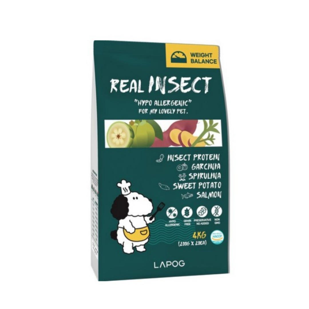 라포그 강아지 전연령용 리얼인섹트 웨이트밸런스 사료 4kg 2개 180,000원