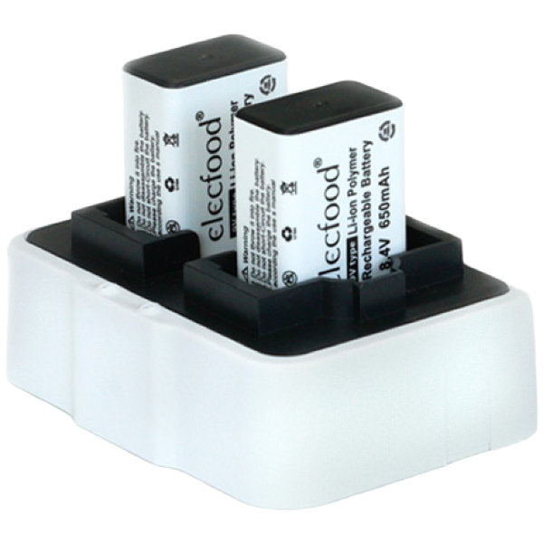 깜냥 K-9V 리튬이온/폴리머 9V 충전기 배터리 2개세트 44,500원