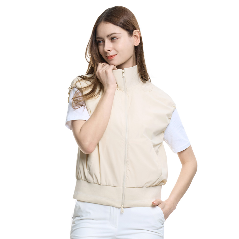 <투엘라> 여성 메쉬 스판 골프 조끼 / 플레이 스윙 골프 스포츠 아웃도어 파크골프 레이어드 조끼 베스트 34,870원