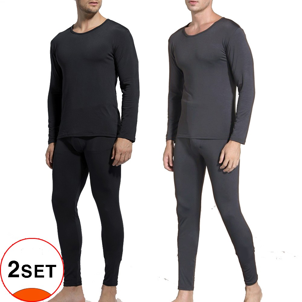라온 1+1 소변구 있는 남성 초극세사 기모 발열내복 초경량 내복 상하의 2세트 19,900원
