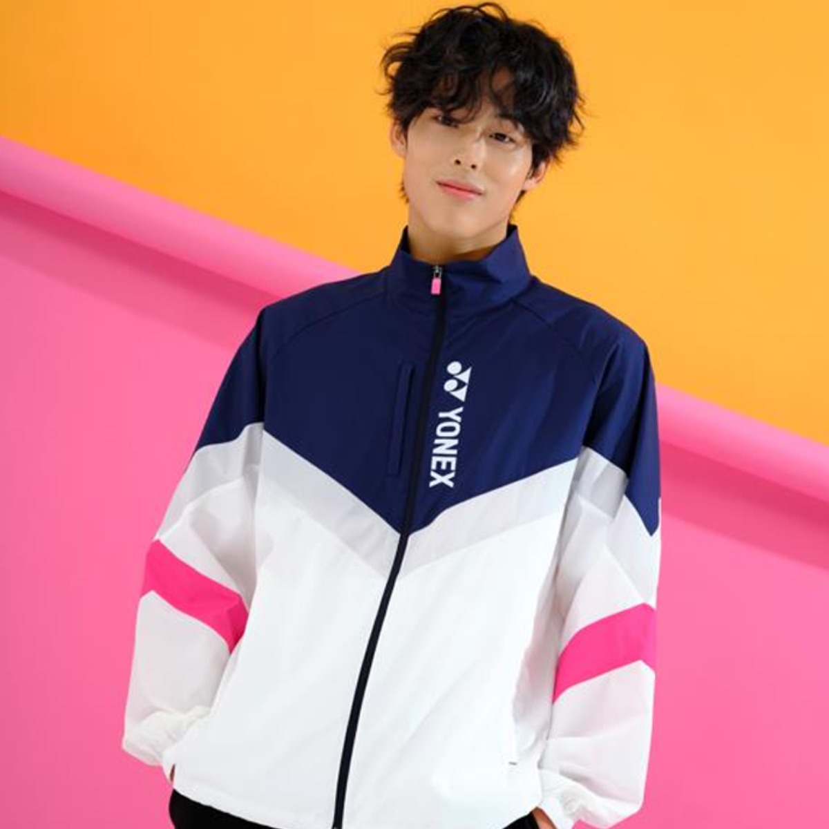 2025 FW 요넥스 253JJ005U 배드민턴 집업 자켓 바람막이 테니스 스쿼시 정구 135,000원