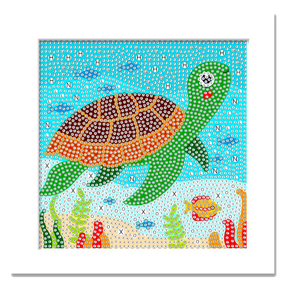 모모픽스페인팅 동물 캐릭터 보석십자수 세트 15 x 15 cm 5,120원