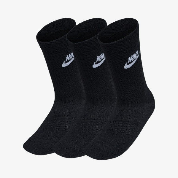 나이키 - 에브리데이 에센셜 3팩 양말 크루 삭스 (DX5025-010) 농구 양말 29,000원