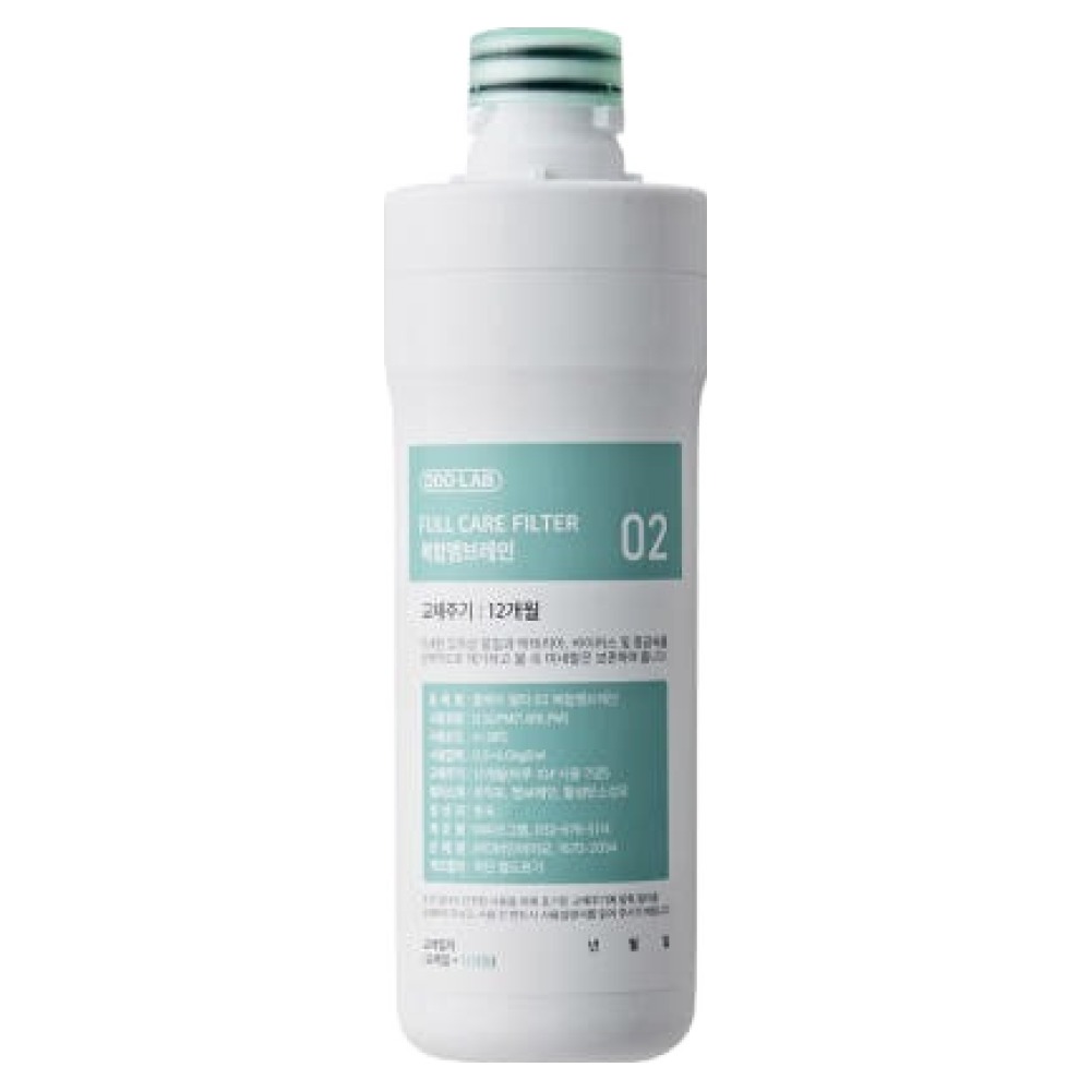 디디오랩 풀케어 정수기 전용필터 02 교체주기 12개월, 디디오랩 풀케어, 1개 29,000원