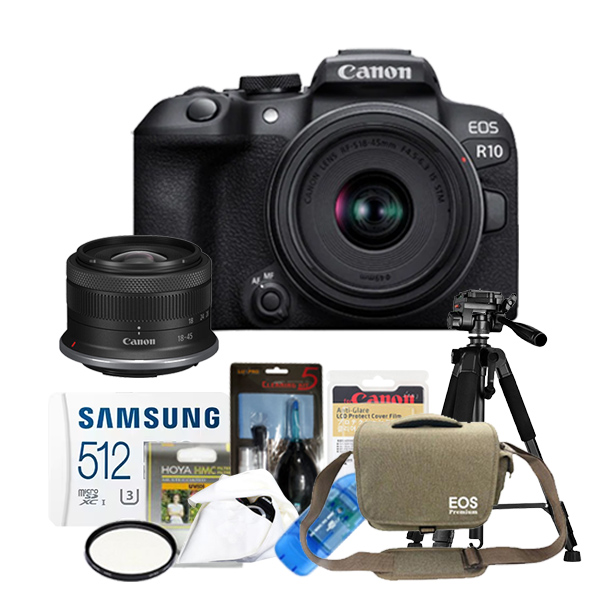 캐논 EOS R10+18-45mm F4.5-6.3 IS STM+메모리포함 8종 악세사리 패키지/컬스 1,380,000원