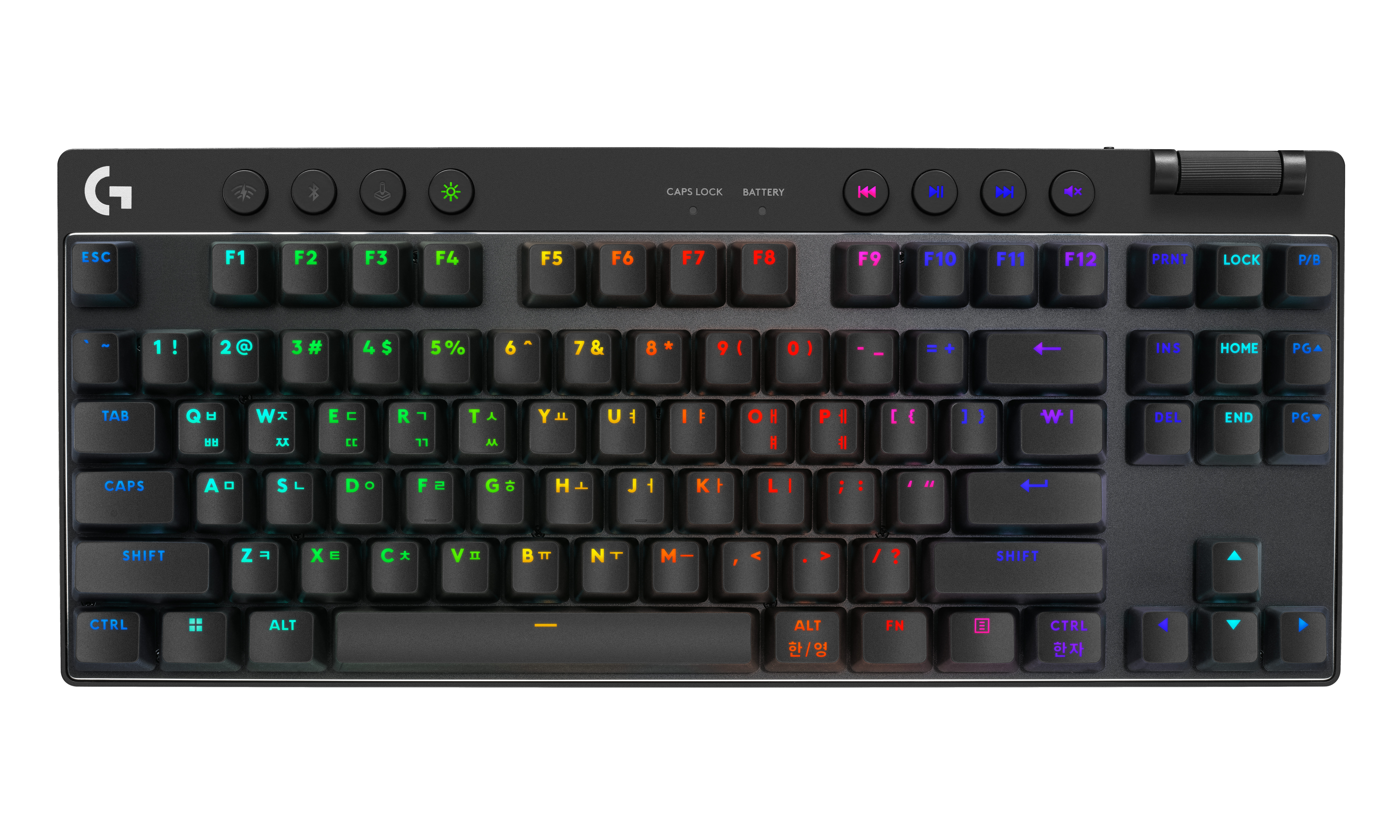 로지텍 PRO X TKL LIGHTSPEED 무선 게이밍 리니어 키보드, 블랙, PRO X TKL 블랙 리니어 적축, 적축 249,000원