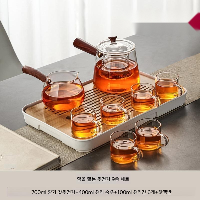 내열유리 차주전자 세트 31,000원