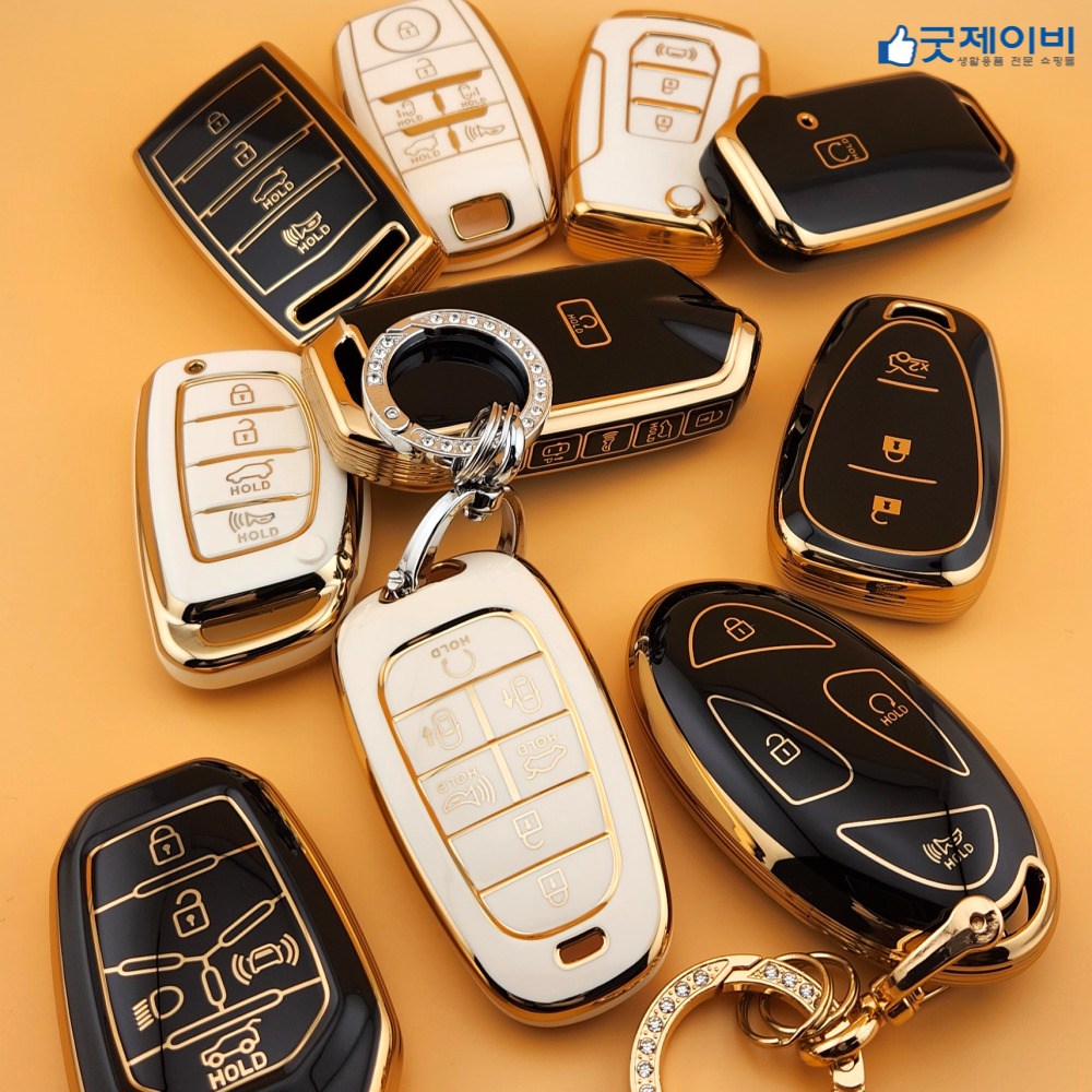 고급 스마트 차키 TPU 케이스 차량용 열쇠 커버 신형 아반떼 그랜저 쏘나타 아이오닉 투싼 코나 싼타페 K3 K5 K7 카니발 쏘렌토 칸 토레스 G80 쉐보레 현대 기아 KN 쌍용 4,700원