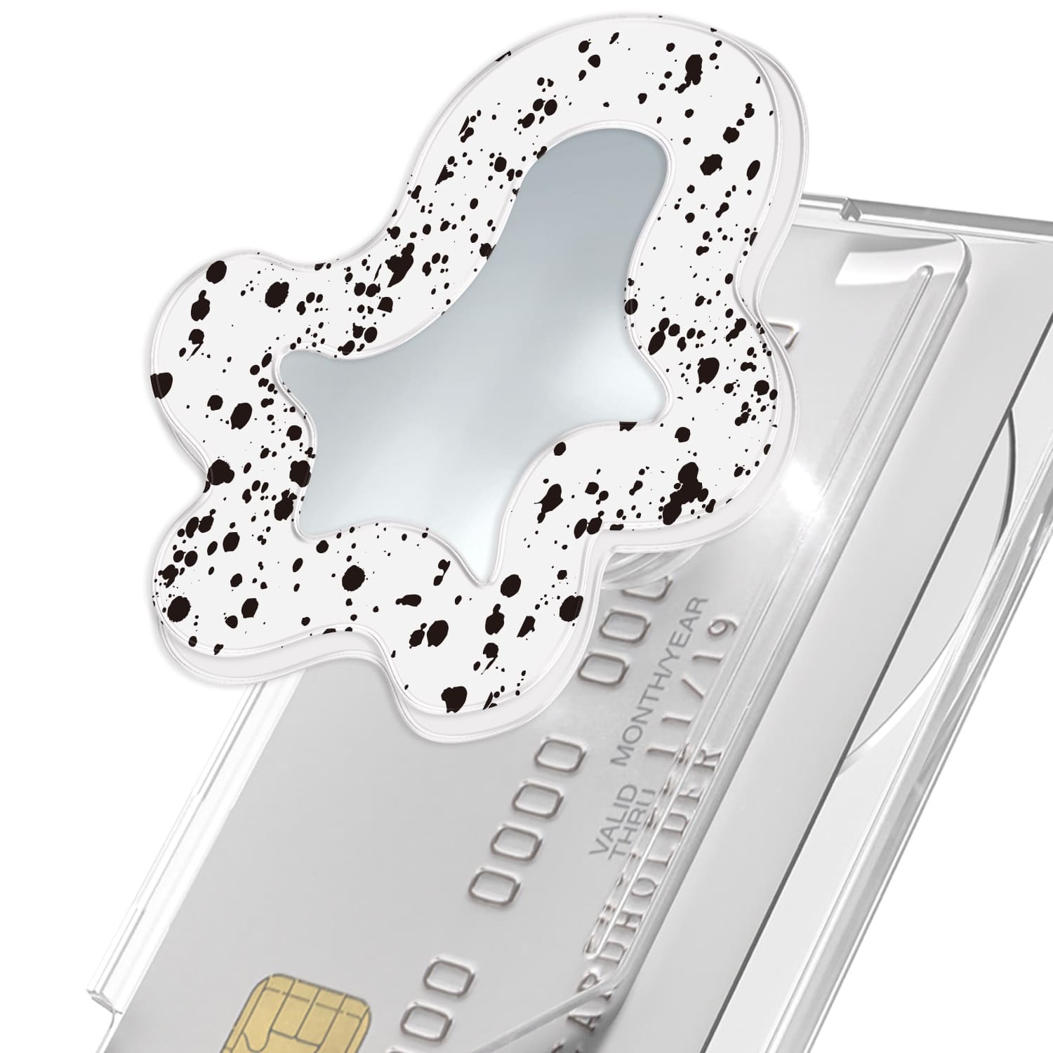 [168cm 본사] 맥세이프 카드지갑 그립톡 3in1 올인포켓 미러 쿠키 화이트 24,800원