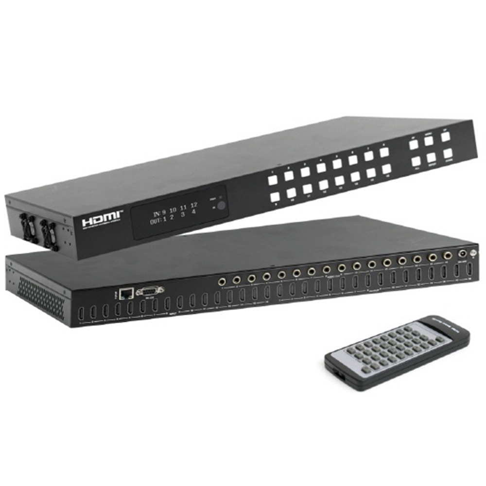 16:16 HDMI 소스 다중선택출력 매트릭스스위치 4K 60HZ 3,042,000원