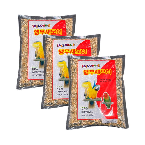 재롱이 앵무새모이 700g x 3개, 3개 13,100원