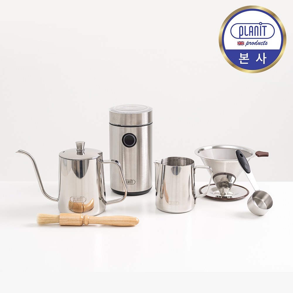 플랜잇 스텐 커피 핸드드립 세트 3종세트 PHDS-A06 169,000원