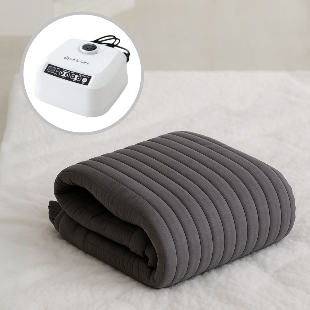 [국산 안전 따뜻] 한일의료기X슈리 워셔블 접어서 보관하는 온수매트 자동절전 저소음 동력 극세사 249,000원