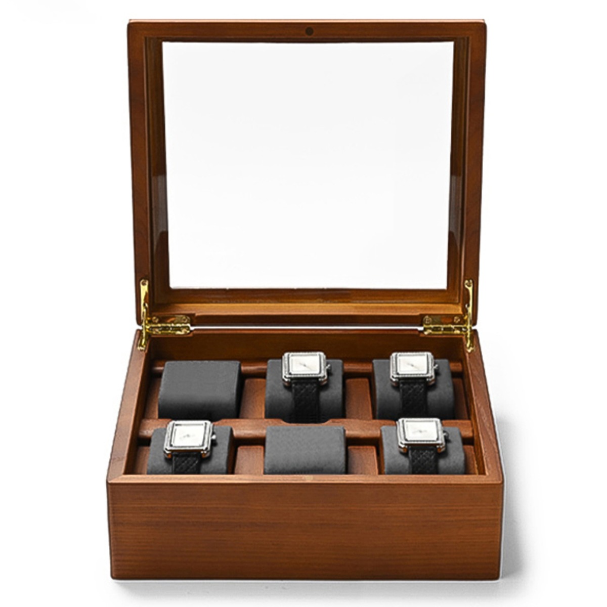 FANXI 원목 시계박스 6구 10구 고급 시계 상자 보석상자 시계 투명 정리함 남성 여성 기계식 시계 보관 케이스 손목시계 디스플레이 진열대 가정용 보관용 44,700원