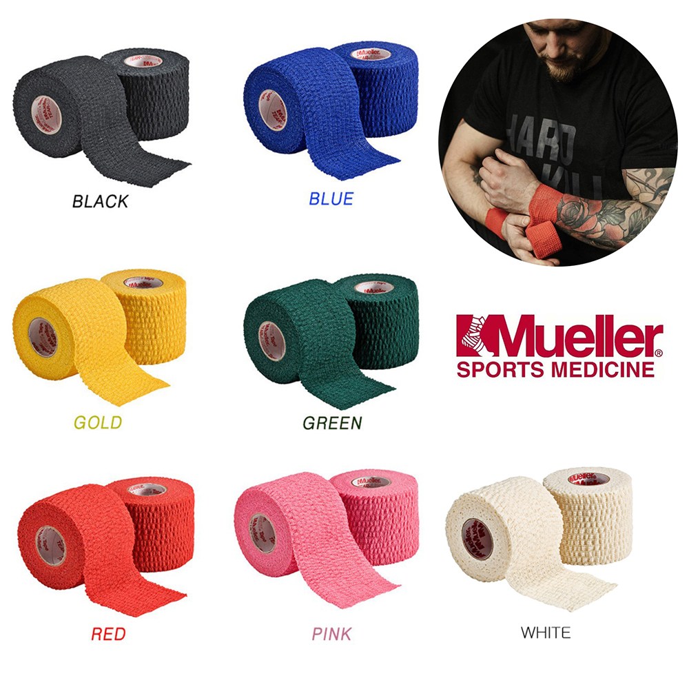 뮬러 티어라이트 스포츠 테이프 5cm .8m 2.0IN 엘라스틱 볼링 중약지 리프팅 압박붕대 13,900원
