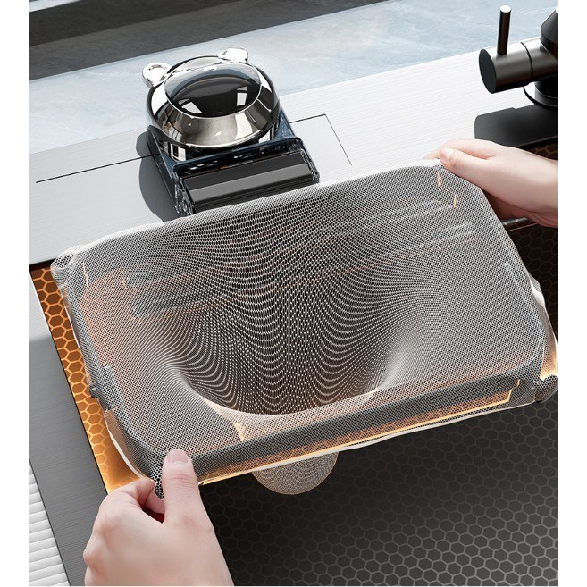 스카이미너리즈 탈부착 흡착식 싱크대 음식물 거치대+거름망 50p 9,900원