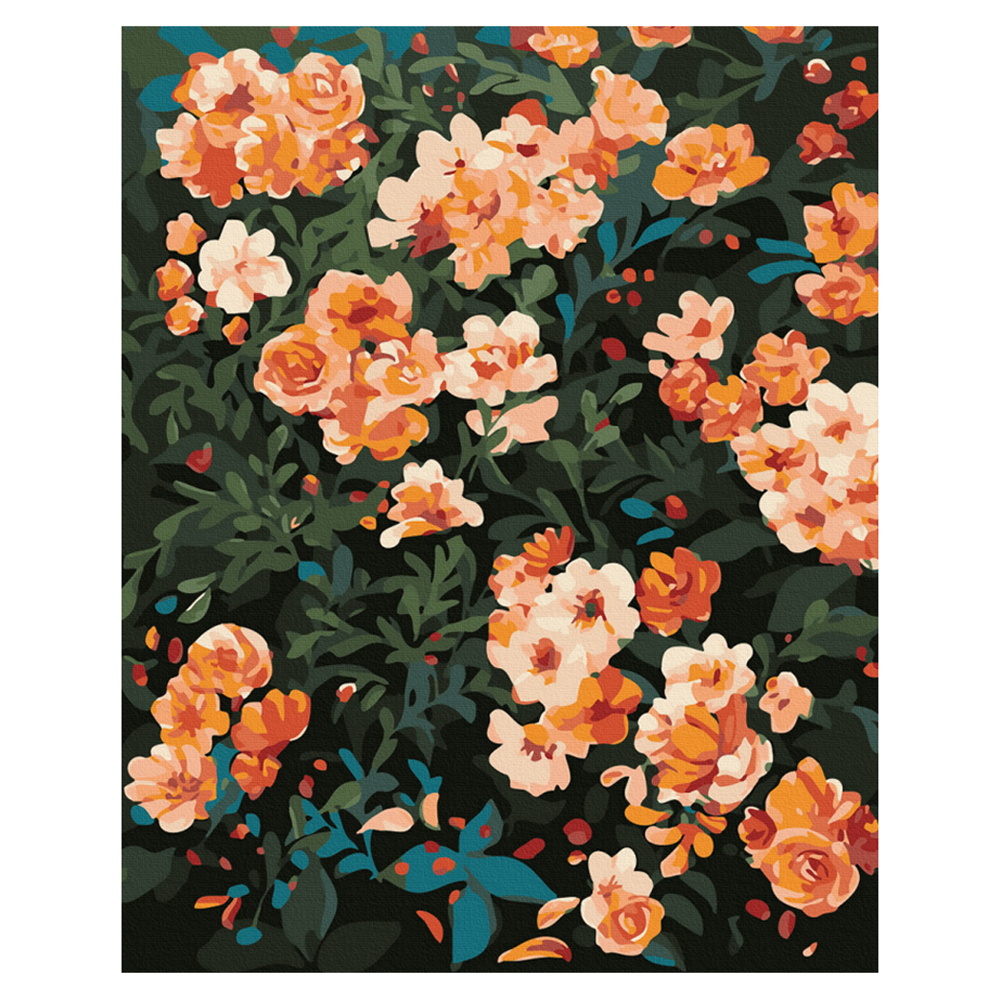 플레이어바웃 DIY 유화 그림그리기 세트 40 x 50 cm, 로즈 블로썸(GX45627), 1세트 14,000원