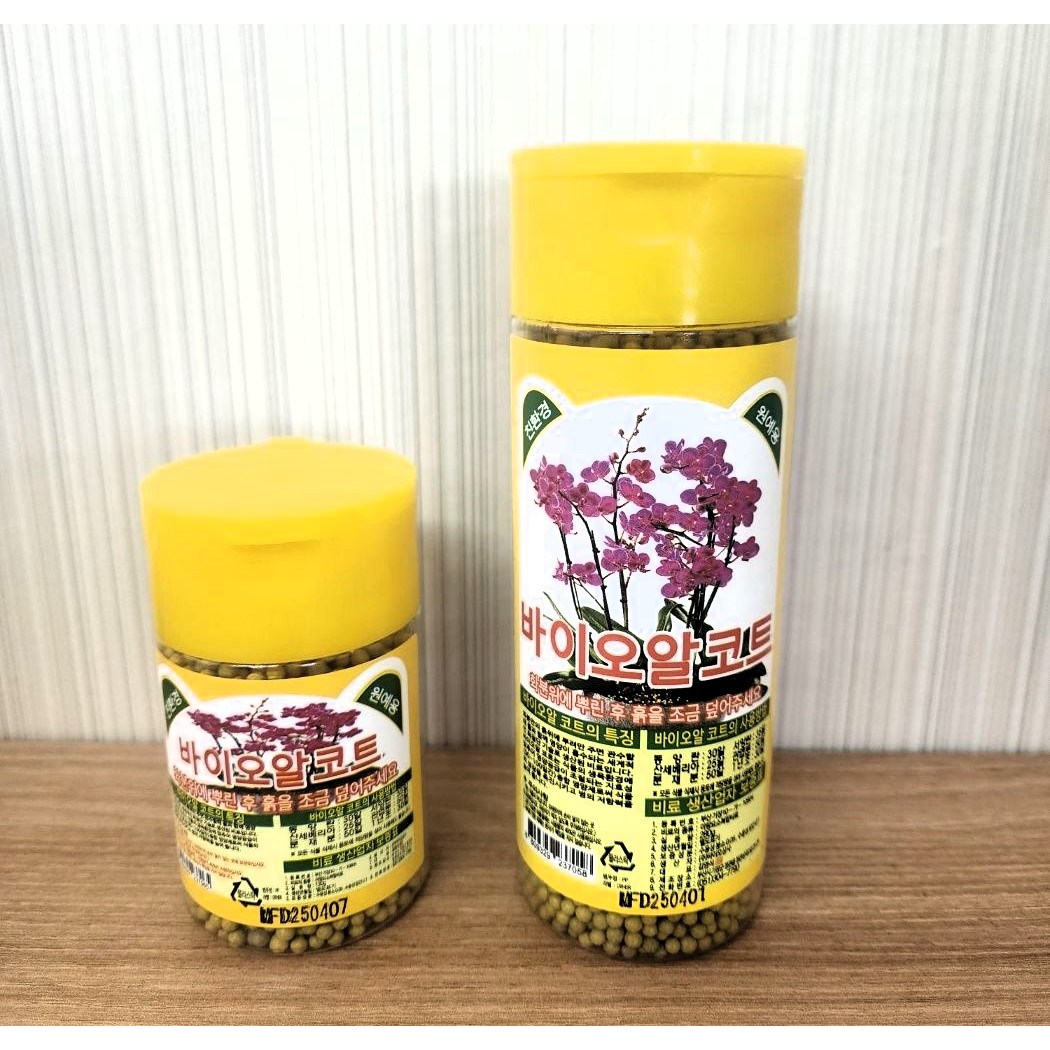 윤컴퍼니 바이오알코트 식물 종합 영양제 완효성 비료 모든 식물용 화초용 고형, 3개, 130g 5,800원