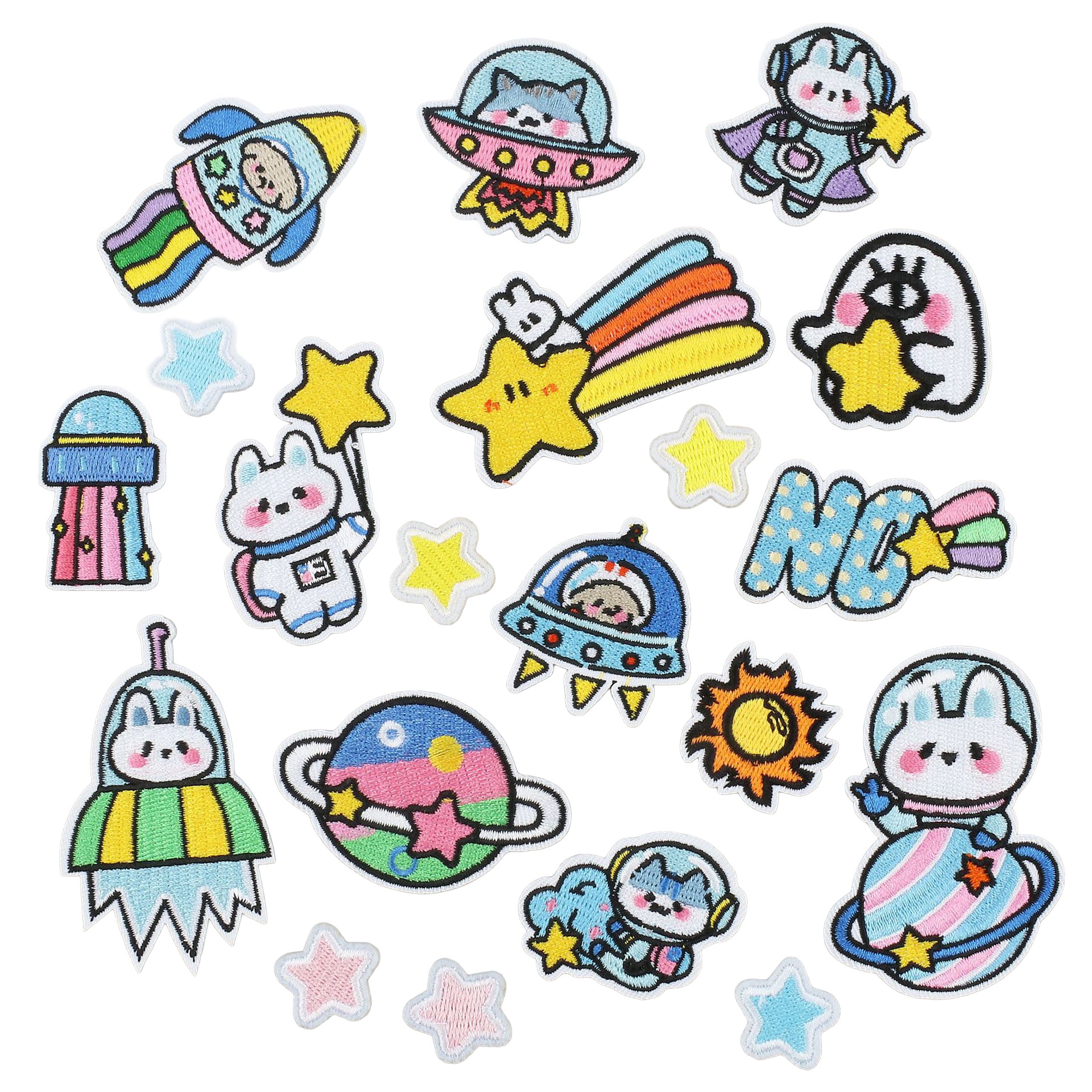 비아워게스트 DIY 커스텀 열접착 와펜 패치 20종 세트 16,300원