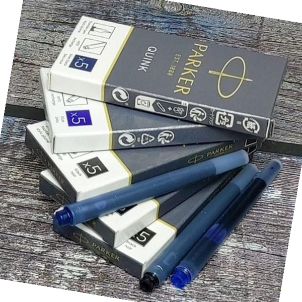 라움샵 문구반점 학생만년필 파카 큉크 만년필 잉크 카트리지-Standard 5갑(25개) 59,710원